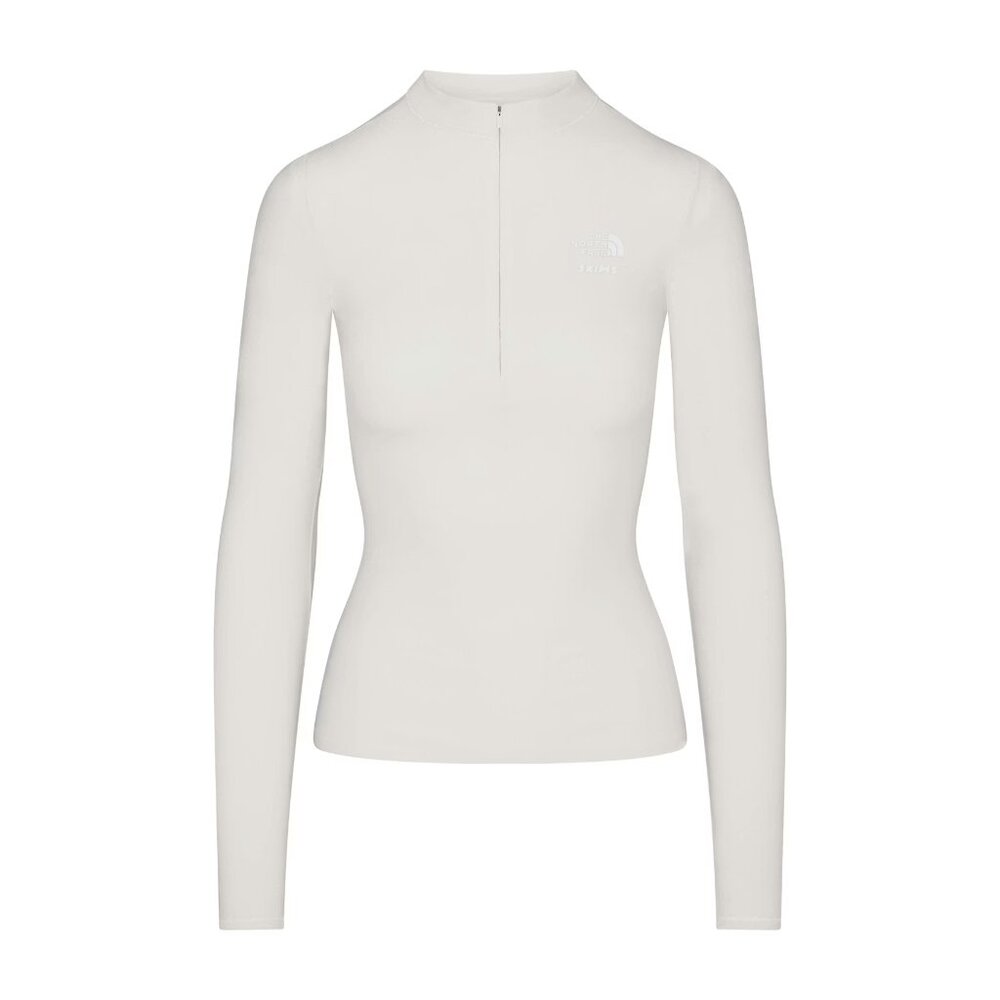 The North Face x SKIMS Refina Long Sleeve Top & Leggings Set – Bone, Size M - Picture 3 of 9
